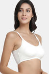 InnerSense Organic Anti Microbial Soft Nursing Bra (Pack Of 2) - White — thumbnail 3